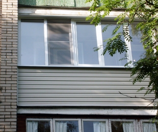 Балконная рама из ПВХ. Брест. №6